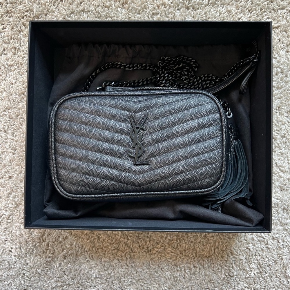 YSL mini Lou camera bag